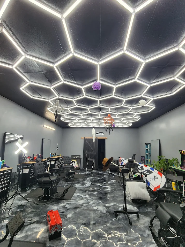 EquityCutz Barbershop Interior with Professional Setup